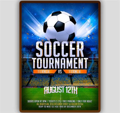 Soccer Flyer Design