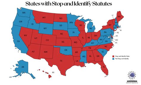 What Is A Stop And Identify Statute Study W Map Of 50 States