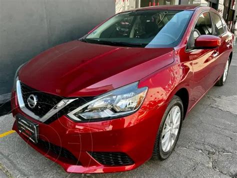 Nissan Sentra Advance Aut Usado 2019 Color Rojo Precio 271 000