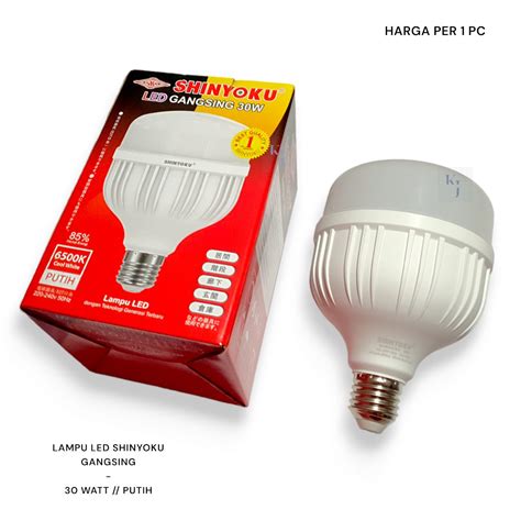 Jual Lampu Led Shinyoku 30 Watt Gangsing 30w Capsule Shopee Indonesia