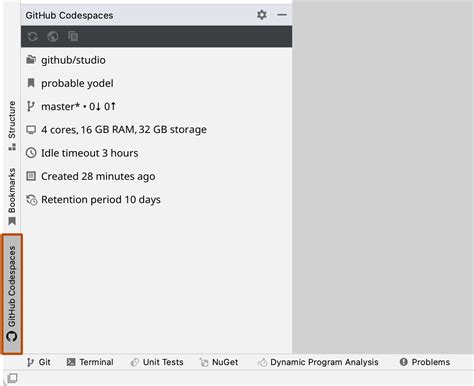 Github Codespaces Logs Github Docs