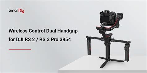 SmallRig Wireless Control Dual Handgrip For DJI RS Series 3954