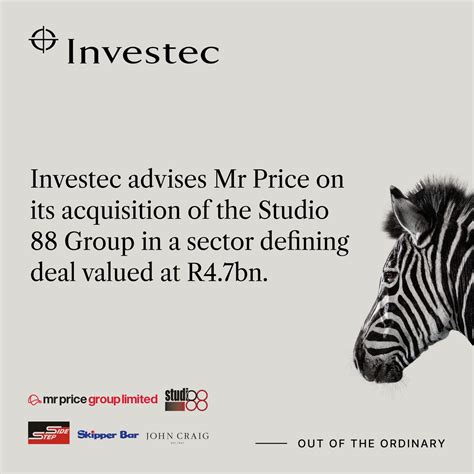 Investec On Twitter Investec Is Proud To Act As Financial Advisor And