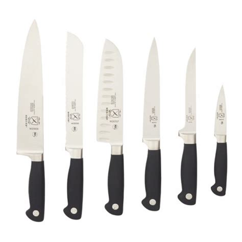 High End Gourmet Knives | Mercer® 6pc Fully Forged Knife Set | RQ Home