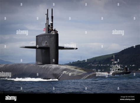 Her Majestys Naval Base Clyde Scotland July The Ohio Class