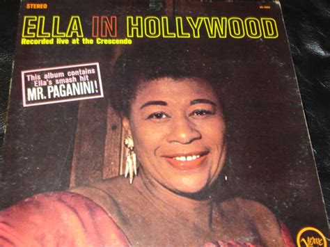 Ella Fitzgerald Ella In Hollywood Vinyl Records Lp Cd On Cdandlp