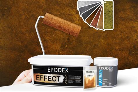 Peinture Murale De Haute Qualit Metallic Brush Effect Epodex France