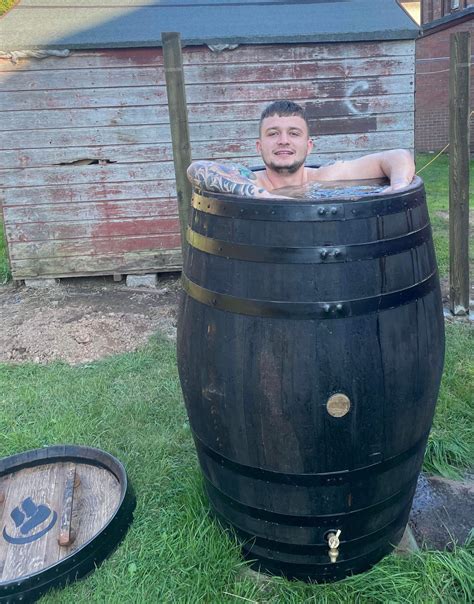 Whisky Barrel Ice Bath Fire Drums