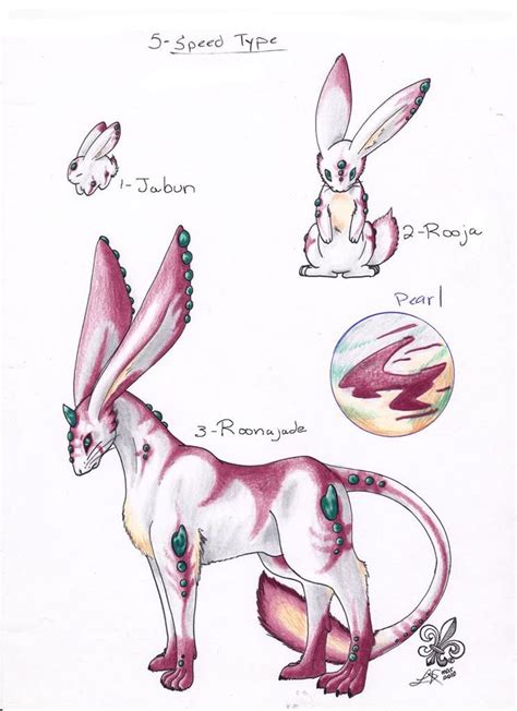 Fakemon 5 Speed Rabbit By Alouf Art On Deviantart Cute Fantasy