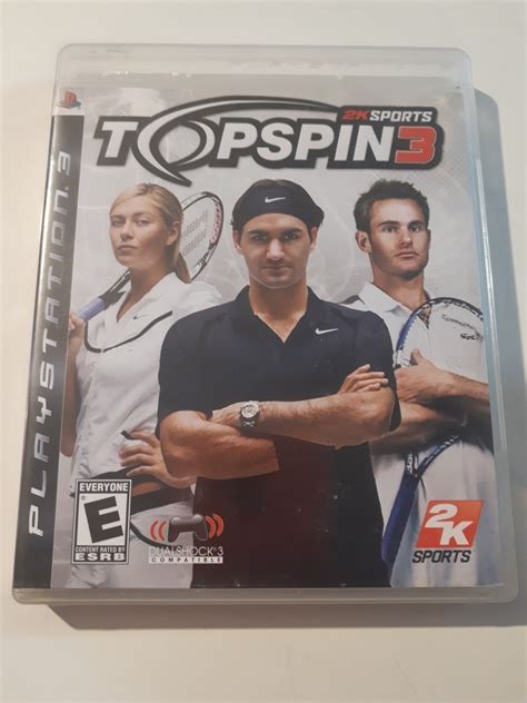 2k Sports Top Spin 3 Ps3 Mídia Física Mercado Livre