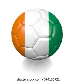 3d Football Soccer Ball Colored Flag 스톡 일러스트 394153921 Shutterstock