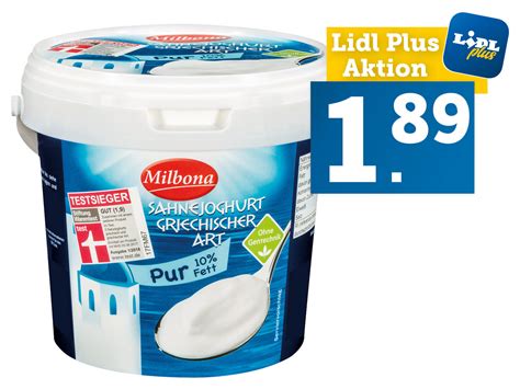 Milbona Joghurt Griechischer Art Lidl Sterreich Archiv Werbeangebote