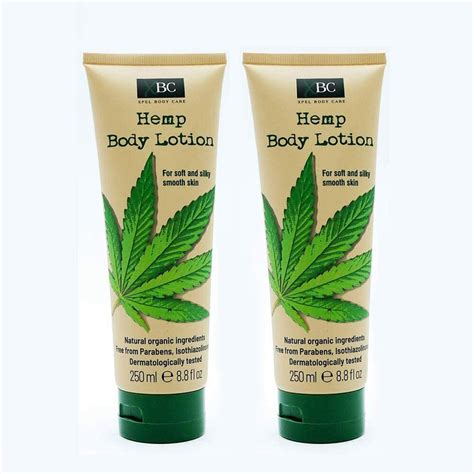 Xbc Natural Organic Hemp Body Lotion For Silky Smooth Skin 2x250ml Ebay