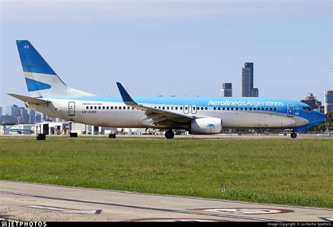 LV CXS Boeing 737 81D Aerolíneas Argentinas La Roche Spotters