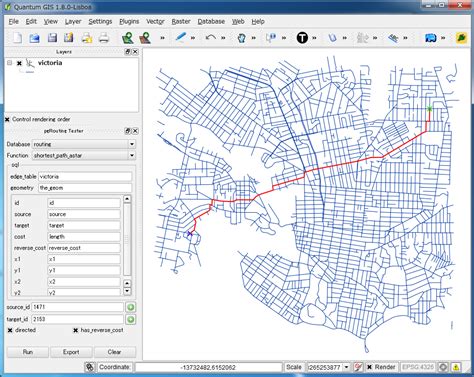 Qgis It Is Possible To Add A To The Pgrouting Plug In Geographic Hot Sex Picture