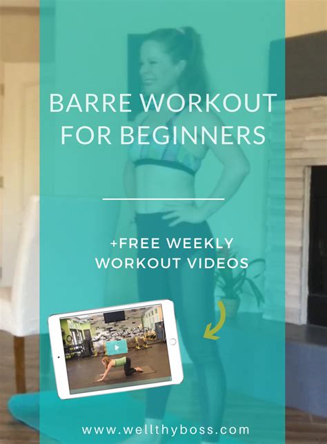 Barre Workout For Beginners 15 Minute At Home Workout With No Equipment Wellthy Boss