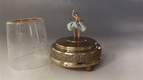 Vintage Reuge Dancing Ballerina Music Box Youtube