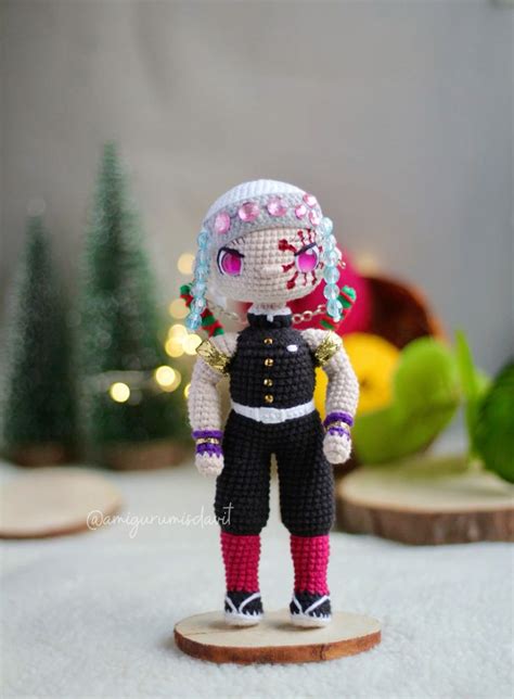 Uzui Tengen Amigurumi Inspired Em 2024 Crochê