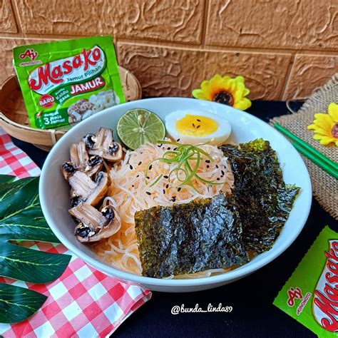 Resep RAMEN BIHUN Ala MASAKO Dapur Umami