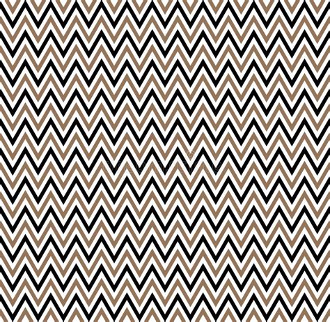 Horizontal Gold Zigzag Stripes Pattern Geometric Repeating Pattern Of