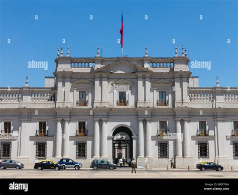 Santiago De Chile Chile January 26 2018 View Of The Presidential