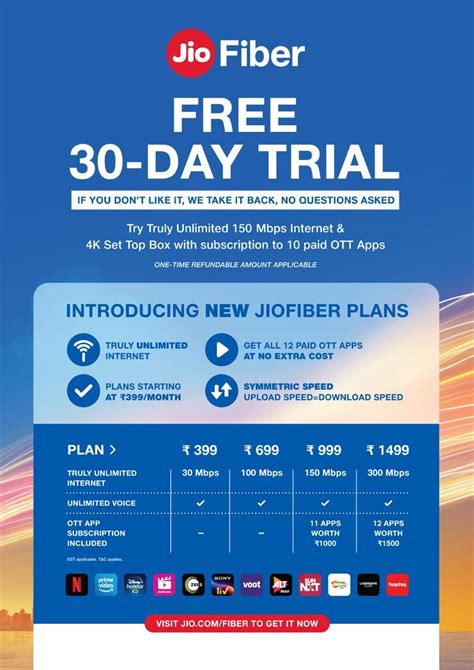 JioFiber Plans Reliance Jio Broadband Offers Unlimited Data For Rs 399