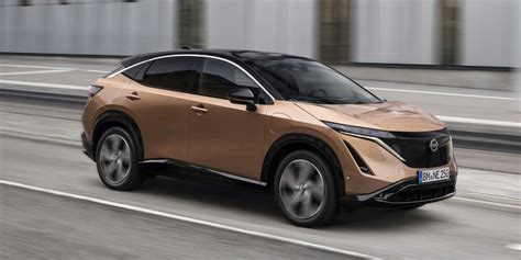 Nissan Ariya Test 2022 Trägt das neue E Crossover SUV den Geist des