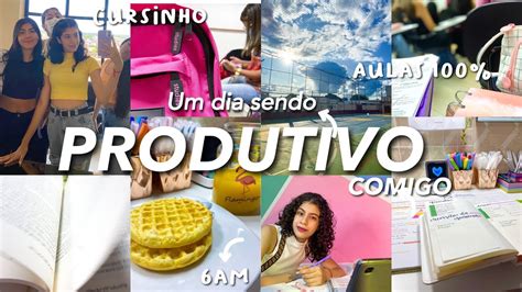 UM DIA PRODUTIVO COMIGO STUDY VLOG Volta As Aulas 100