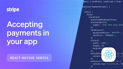 React Native Accepting Payments With Stripe In Your App Without Any