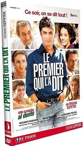 Le Premier Qui L A Dit Francia DVD Amazon Es Riccardo Scamarcio