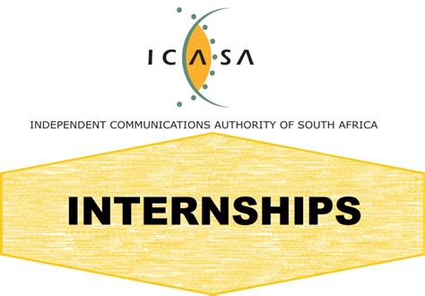 Independent Communications Authority Of South Africa Icasa Internship Programme 2022 2023