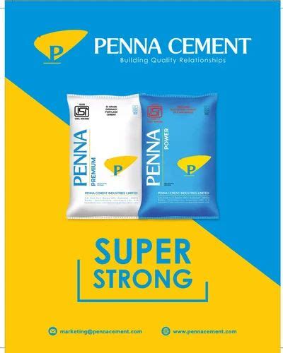 Penna Premium Cement At Rs 375 Bag Ganapathy Coimbatore ID