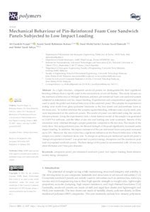 Mechanical Behaviour Of Pin Reinforced Foam Core Sandwich Panels