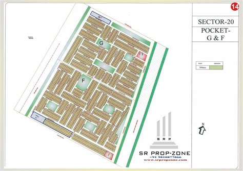 Layout Plan Of Yamuna Expressway Sector Pocket G F Hd Map