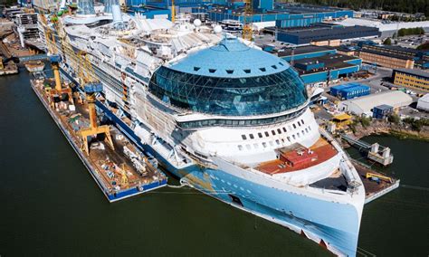 Maior Navio De Cruzeiro Do Mundo Tem Cinco Vezes O Tamanho Do Titanic E