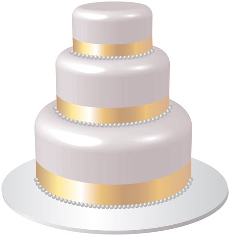 Wedding Cake PNG Clip Art Image | Gallery Yopriceville - High-Quality ...