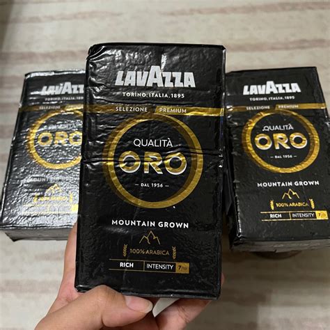 Lavazza Qualita Oro Mountain Grown Arabica Ground Coffee Food