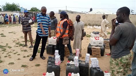 Hygiene Items Distribution To Idps Donated By Unicef Borno State