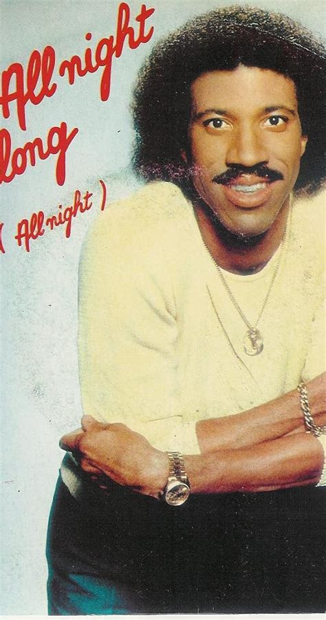 Lionel Richie: All Night Long (Video 1983) - IMDb