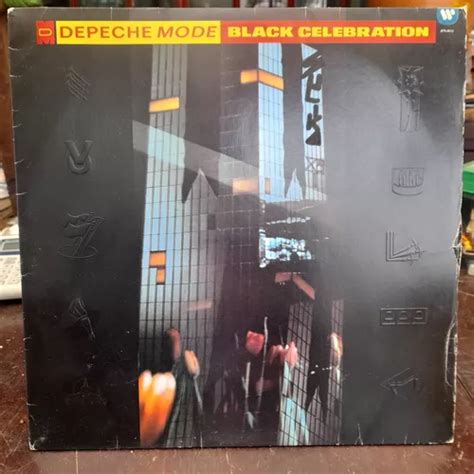 Vinil Lp Depeche Mode Black Celebration Encarte Ótimo