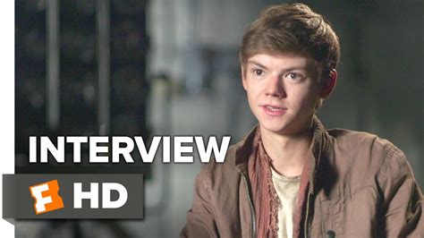 Maze Runner The Scorch Trials Interview Thomas Brodie Sangster 2015 Action Movie Hd