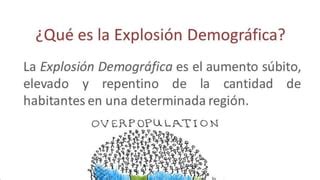 Explosión demográfica en Colombia pptx