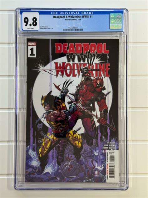 Deadpool And Wolverine Wwiii 1 2024 Marvel Comics 1st Print Cgc 98