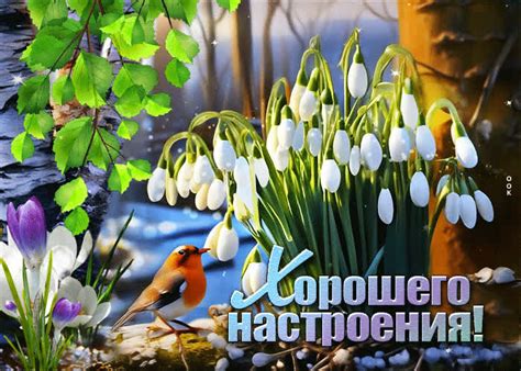 Весенняя и бодрая гиф-открытка Хорошего настроения- Скачать бесплатно ...