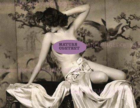 Antique S Erotic Nude Female Model Kinky X Greeting Card Etsy UK