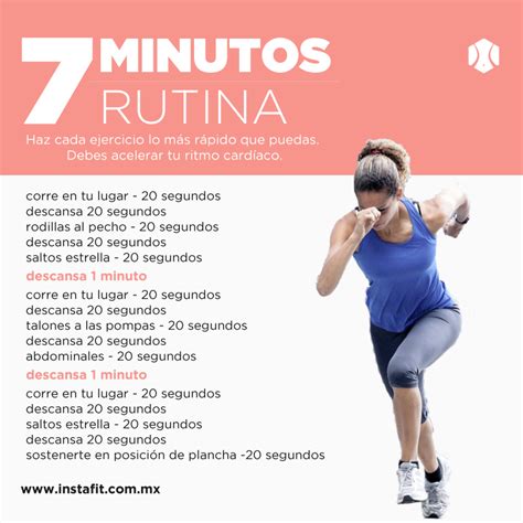 Rutina De Ejercicio En 7 Minutos Actitudfem