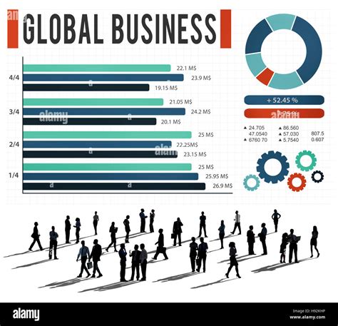 Crecimiento Empresarial Mundial Concepto De Desarrollo Corporativo