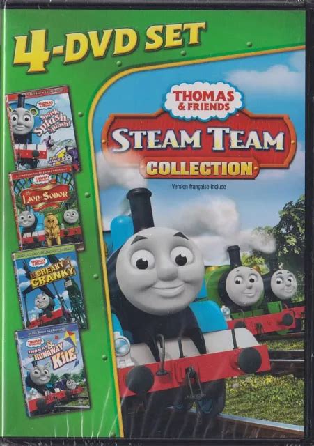 Thomas And Friends Steam Team Collection Dvd2011 4 Disc Set Brand