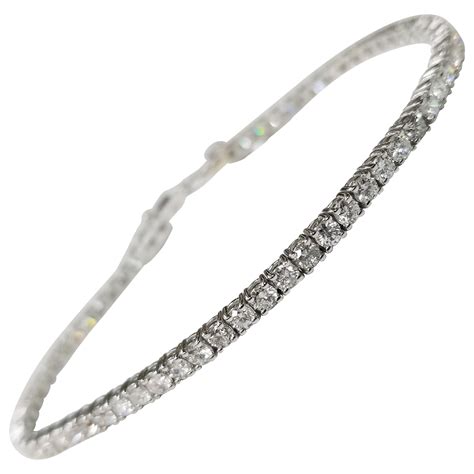 Diamondtown 12 02 Carat Diamond Tennis Bracelet In 18 Karat White Gold