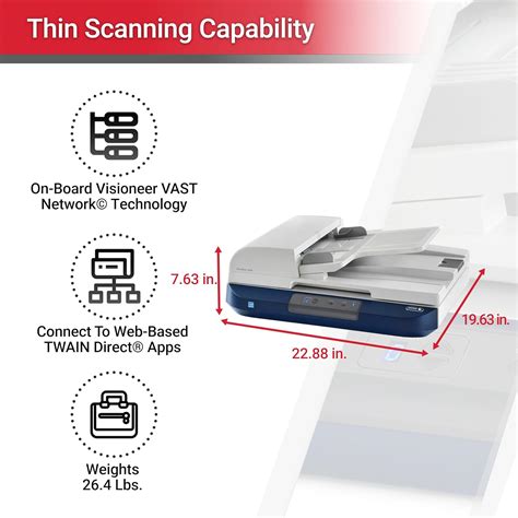 Xerox Documate Esc Ner De Documentos D Plex Con Cama Plana